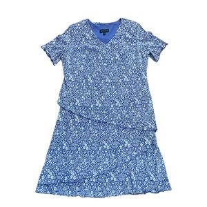 Connected Woman Asymmetrical Layer Dress